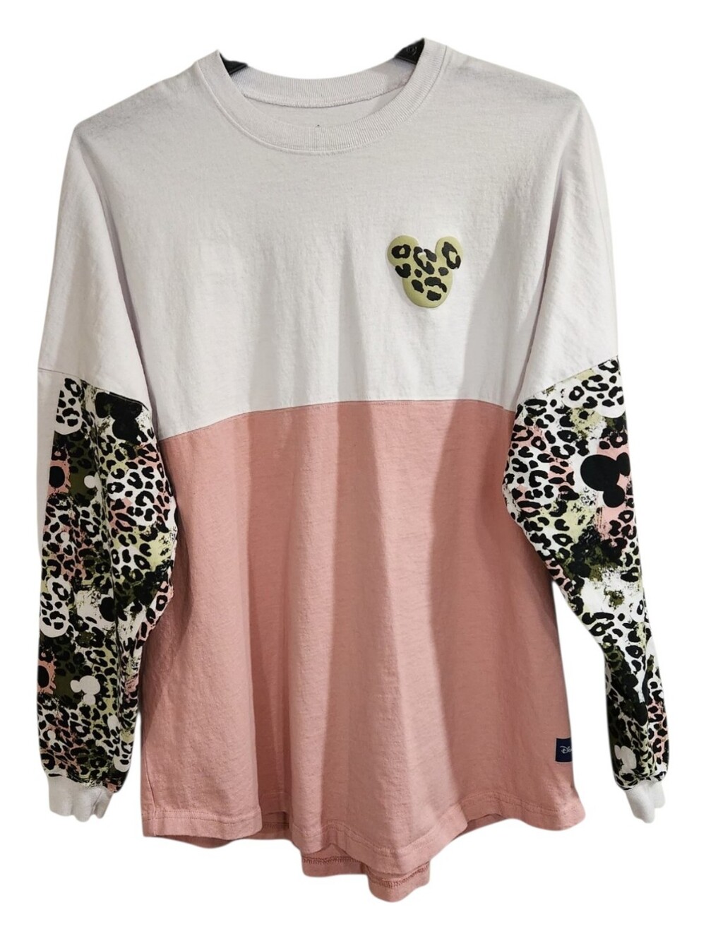 Disney Parks Animal Kingdom Wild About Disney Spirit Jersey XL Pink White - Picture 2 of 13
